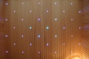 Indoor Sauna Stark Wellness LED Beleuchtung